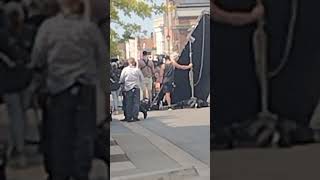 Murdoch Mysteries Filming Thorold July 2024 [upl. by Aohk]