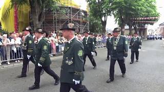 Schützenfest in KapellenErft Block 5  6 der MontagsKönigsparade 2019 [upl. by Hairim]