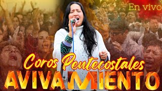 Coros y Alabanzas de AVIVAMIENTO Y FUEGO PENTECOSTÉS  1 Hora de Júbilo envivo  Nora Camargo [upl. by Carson]