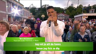 Eric Saade och Kikki Danielsson ger oss ”Bra vibrationer”  Lotta på Liseberg TV4 [upl. by Iden]