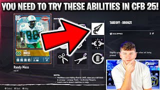 YOU NEED TO TRY THESE ABILITIES IN CFB 25 ULTIMATE TEAM [upl. by Devy]