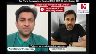 Tabish Hashmi in Vancouver  First Time [upl. by Eidnas]