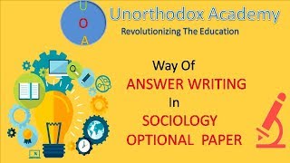 Way of Answer Writing in Sociology Optional Paper UPSC CSE [upl. by Alaine673]