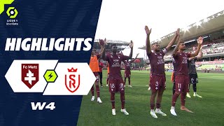 FC METZ  STADE DE REIMS 2  2  Highlights  FCM  SdR  20232024 [upl. by Ambert]