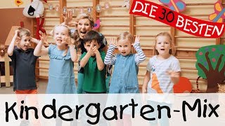 Kinderlieder KindergartenMix  Singen Tanzen und Bewegen  Kinderlieder [upl. by Une]