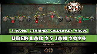 PoE 323  Uber Lab Layout  25 January 2024 [upl. by Ytiak]