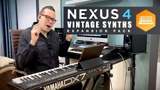 reFX Nexus 4  Expansion Pack Walkthrough Vintage Synths with Bartek [upl. by Englis257]