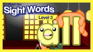 Meet the Sight Words Level 3  quotαllquot [upl. by Asfah]