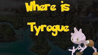 Where Is Tyrogue Pokemon Heart GoldSoul Silver [upl. by Wyon]