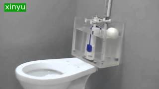 Automatic Toilet Flushers full flush [upl. by Liakim]