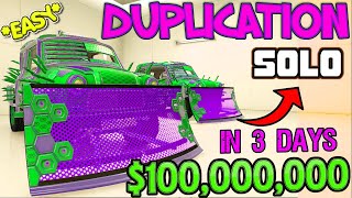 WORKING NEW SOLO CAR DUPLICATION MONEY GLITCH  SOLO GTA 5 Money Glitch  gta 5 Duplication Glitch [upl. by Drye]