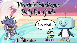 🧊🐧Ice Face works now PokéRogue Daily Run Guide [upl. by Latta]