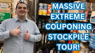 MASSIVE EXTREME COUPONING STOCKPILE TOUR  2024 UPDATE [upl. by Aihseyk]