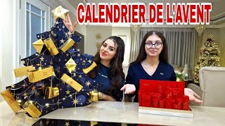 NOTRE CALENDRIER DE LAVENT 2023 sistersalipour noël christmas [upl. by Aydin]