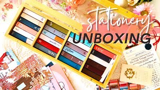 Stationery Unboxing Bookish Advent Calendar [upl. by Naivaj308]