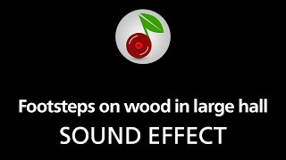 🎧 Footsteps on wood in large hall SOUND EFFECT [upl. by Eileen178]