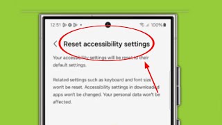 What is Reset accessibility settings  Reset accessibility settings Kya Hota Hai [upl. by Ydissak]