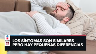 Conoce las diferencias entre resfriado influenza y covid [upl. by Dirgni]