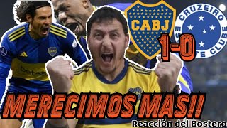 Merecimos Más Reacción del Bostero Boca vs Cruzeiro Copa Sudamericana [upl. by Essilem]