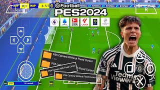 UPDATE EFOOTBALL PES PPSSPP 2024 FULL UPDATE TIM EROPA amp ARAB  CAMERA PS5 HIGH GRAPHICS [upl. by Reames]