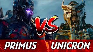 Primus VS Unicron｜Transformers Rise of the Beast｜Who WINS this Death Battle｜The Rivalry [upl. by Anhpad]