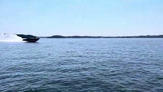 Donzi 38 ZR Mi Vice Fly By donzi powerboating speedboating offshore [upl. by Trever]