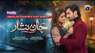 Jaan Nisar today episode 45  Promo  Danish Taimoor and Hiba Bukhari [upl. by Seluj]