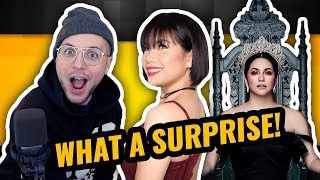 Katrina Velarde  Araw Gabi  Regine V Surprise Appearance  Sikat Ako Concert  REACTION [upl. by Rogers]