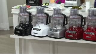 KitchenAid 9cup ExactSlice Food Processor wJulienne Disc on QVC [upl. by Ellenrahc]