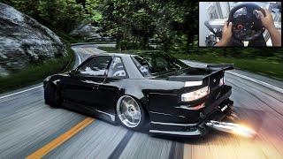 S13 Downhill Touge Drifting l Assetto Corsa Logitech G29  Steering Wheel Gameplay [upl. by Cloe]