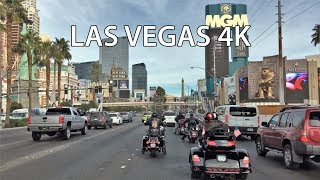 Driving Downtown  Las Vegas 4K  USA [upl. by Almeta]