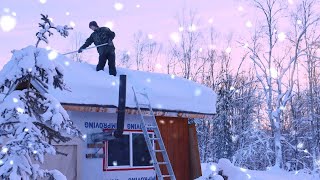 Extreme Winter Life on 160 Acre Alaskan Homestead [upl. by Bennir]