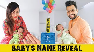 Baby Name Reveal CEREMONY 👦🏼 [upl. by Suiram]