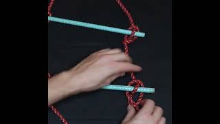 Marlinspike Hitch Ladder knot tutorial bushcraft outdoors rope [upl. by Iretak829]