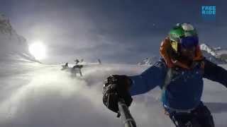 Advanced Group Freeride Center Stubai [upl. by Archie116]