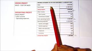 Income statement [upl. by Odarbil220]