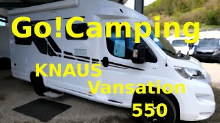 Vansation Knaus 550 MF Wohnmobil teilintegriert [upl. by Ahar]