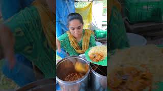 😋 ₹100 Unlimited Non Veg Bagara Rice in Hyderabad streetfood shorts food [upl. by Barbe]