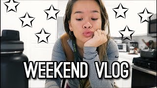 COLLEGE VLOG school get ready with me more [upl. by Lambrecht]