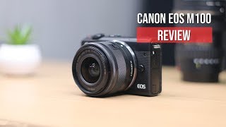 Canon EOS M100 Review Indonesia  Hasil Foto amp Video [upl. by Arytal]