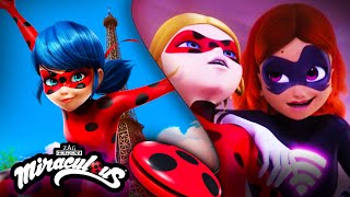 🇧🇷 MIRACULOUS  🐞 Compilação 1 🐾 EPISÓDIOS COMPLETOS ▶️ 1 HORA [upl. by Arno578]