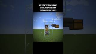 Easy kelp farm minecraft shorts [upl. by Nave]