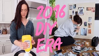 Vlogging Like Its 2016 Affordable DIY Room Decor [upl. by Mailliwnhoj]