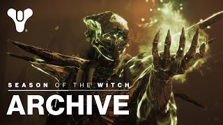 Destiny 2 Cutscene Archive Season of the Witch Season 22 [upl. by Yasmine]