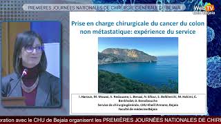 Conférence du Dr I HAROUN Prise en charge chirurgicale du cancer du côlon non métastatique [upl. by Aryan406]