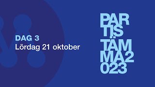 Partistämma Umeå 2023 LÖRDAG 21 oktober [upl. by Ahsitak]