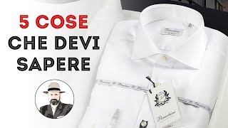 LA CAMICIA ELEGANTE 5 cose che devi sapere [upl. by Vitek212]