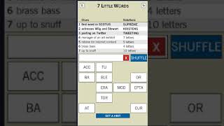 7 Little Words Daily Puzzle September 23 2018 [upl. by Orelu]