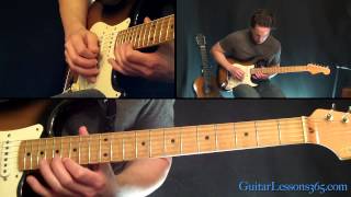 Time Guitar Solo Lesson  Pink Floyd  Famous Solos [upl. by Aihcsrop904]