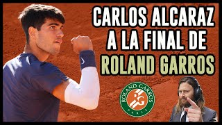 Alcaraz derrota a Sinner y se mete en la final de Roland Garros [upl. by Ylle902]